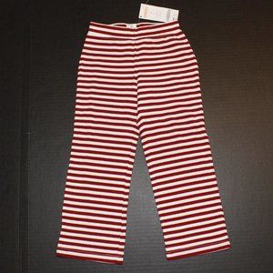 NWT Gymboree 2T or 3T red striped knit pants Cozy Owl